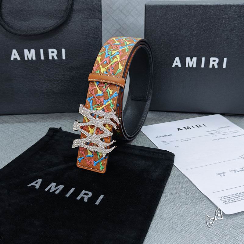 Amiri belt 38mmX90-125cm lb (22)