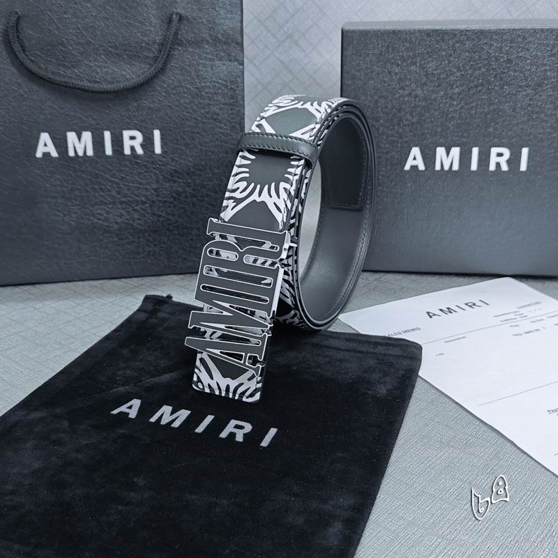 Amiri belt 38mmX90-125cm lb (22)