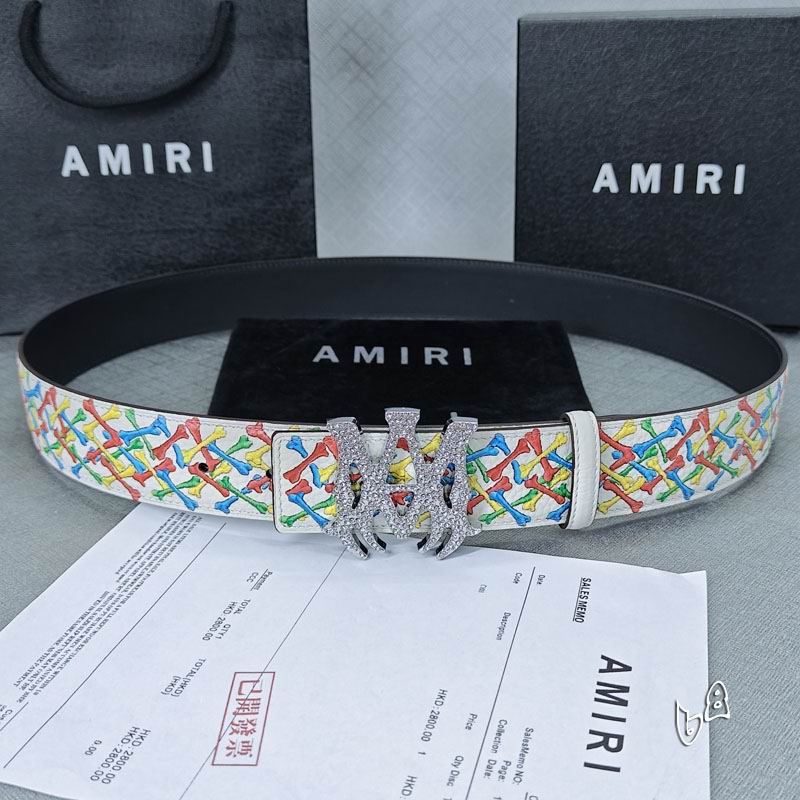 Amiri belt 38mmX90-125cm lb (24)