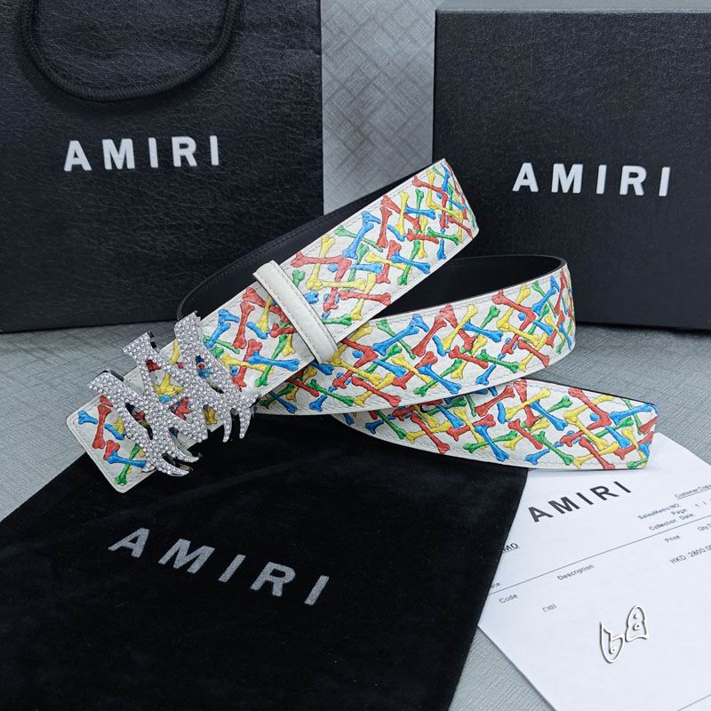 Amiri belt 38mmX90-125cm lb (26)