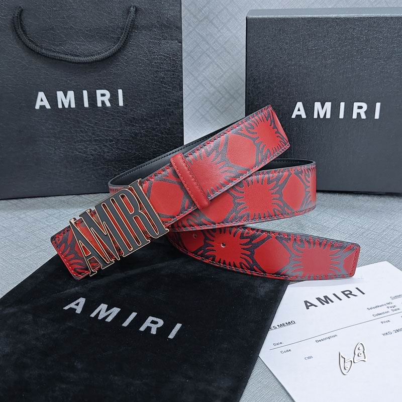 Amiri belt 38mmX90-125cm lb (26)