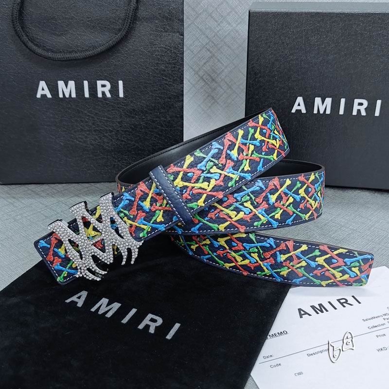 Amiri belt 38mmX90-125cm lb (29)