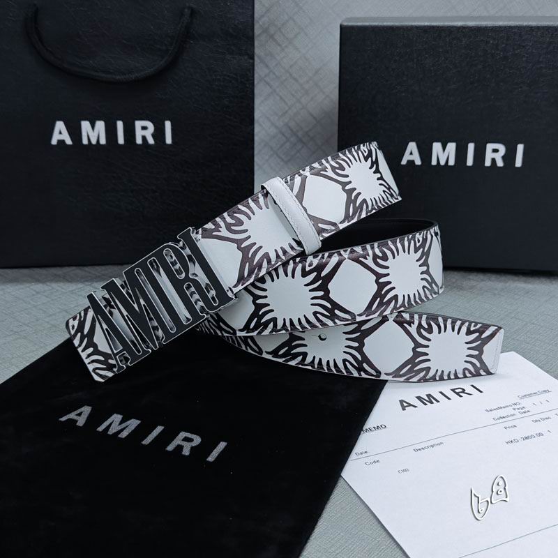 Amiri belt 38mmX90-125cm lb (29)