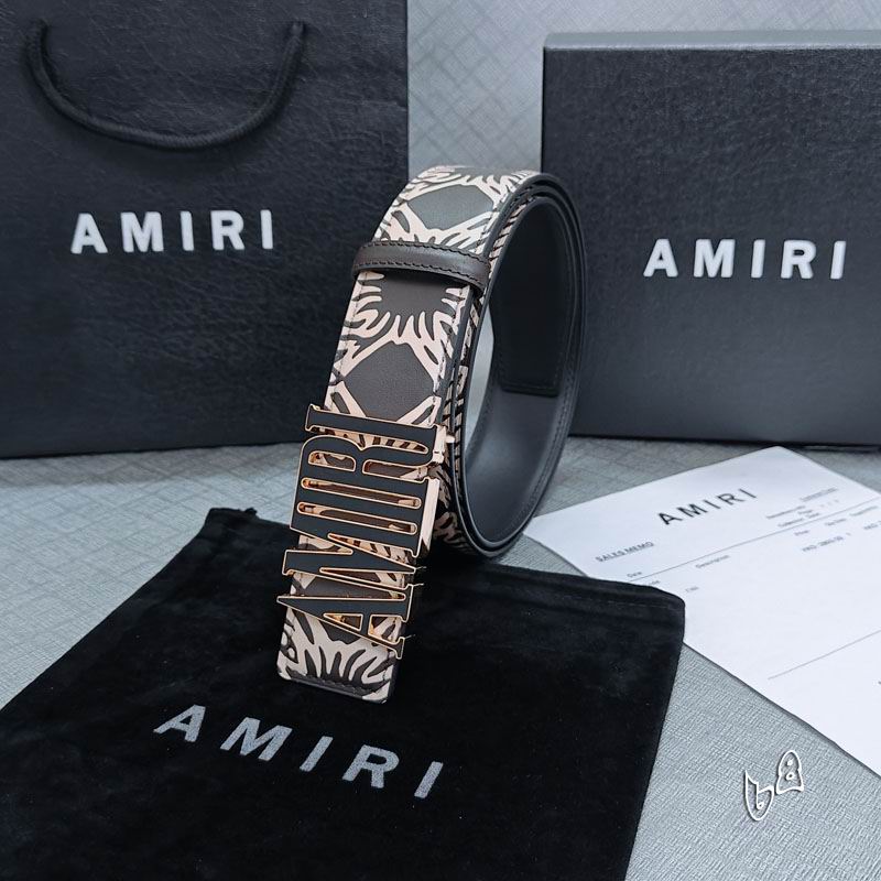 Amiri belt 38mmX90-125cm lb (31)