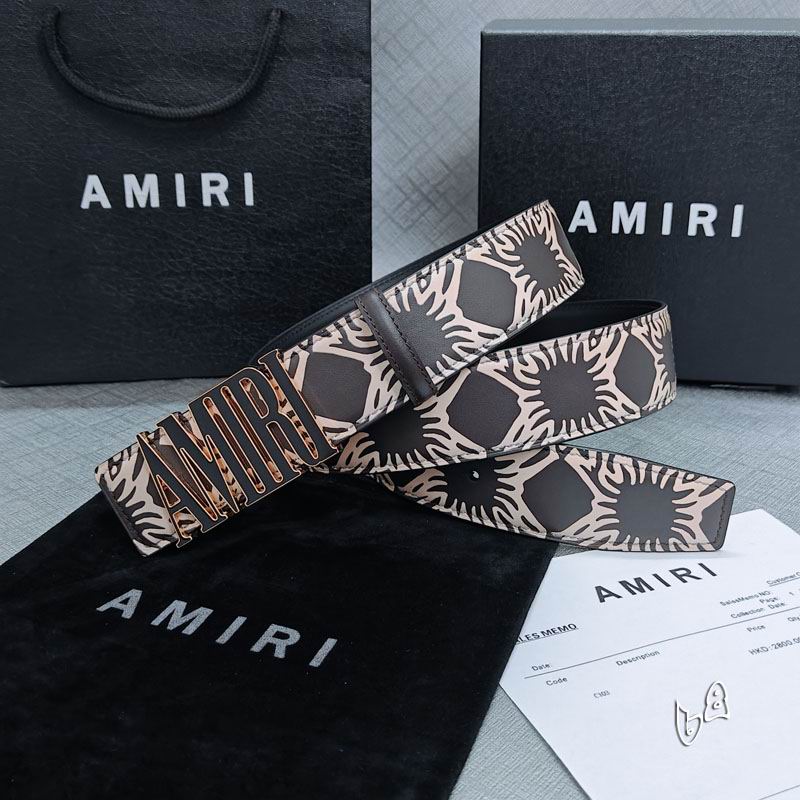 Amiri belt 38mmX90-125cm lb (32)