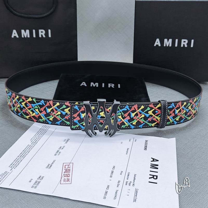 Amiri belt 38mmX90-125cm lb (7)