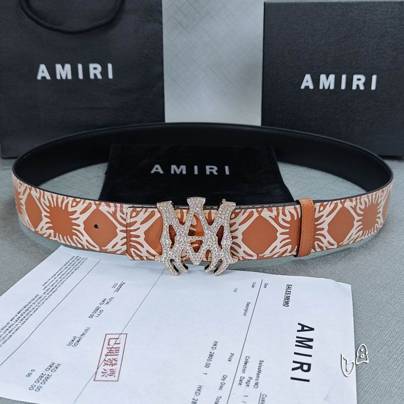Amiri belt 38mmX90-125cm lb (7)