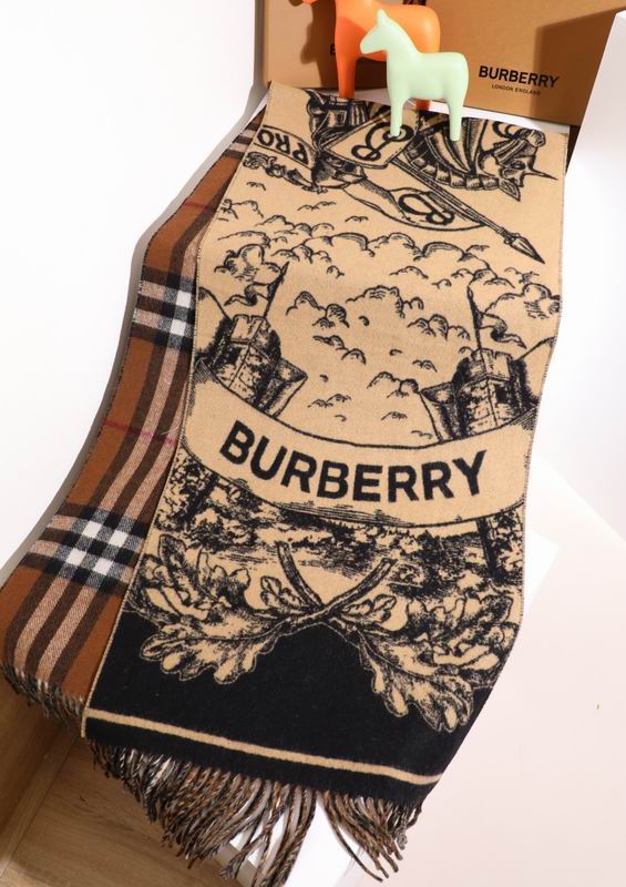 Burberry 210X50cm 100羊绒 E (2)