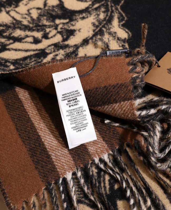 Burberry 210X50cm 100羊绒 E (5)