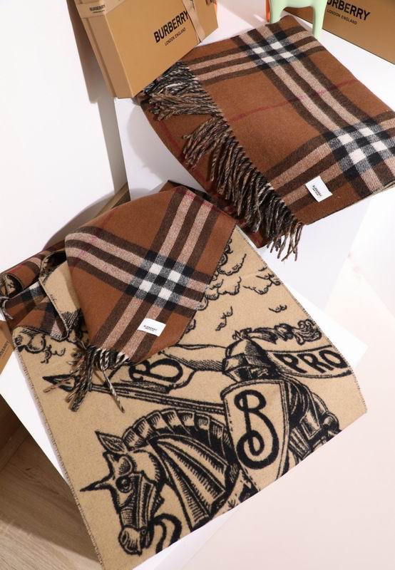 Burberry 210X50cm 100羊绒 E (6)