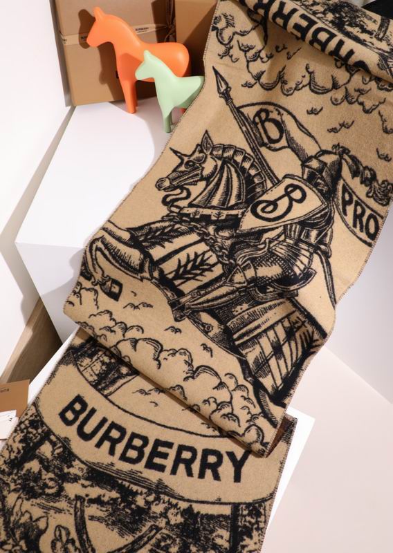 Burberry 210X50cm 100羊绒 E (8)