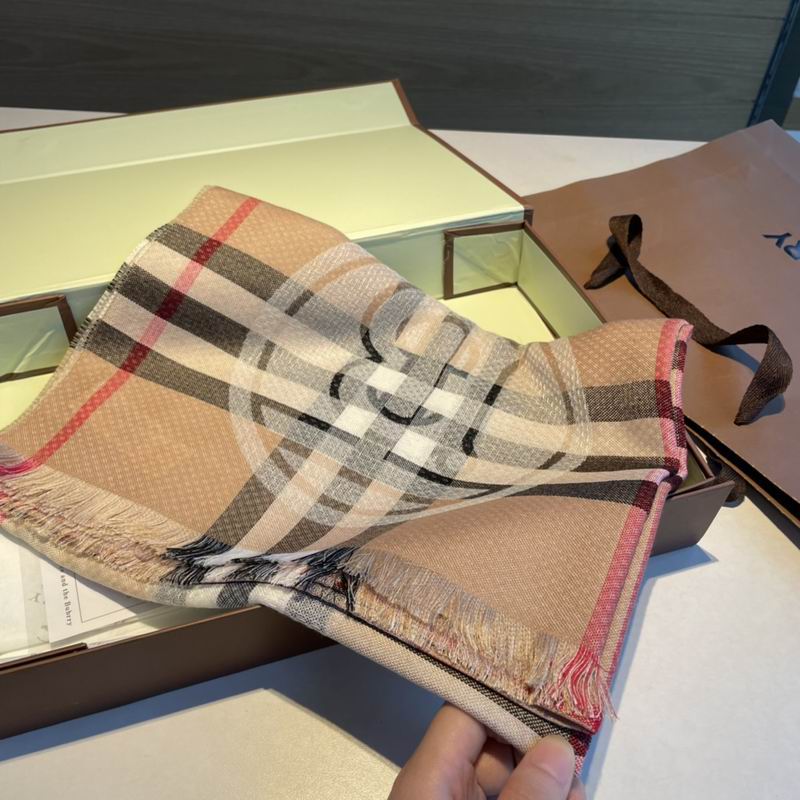 Burberry 70X200cm 100%羊绒 E (3)