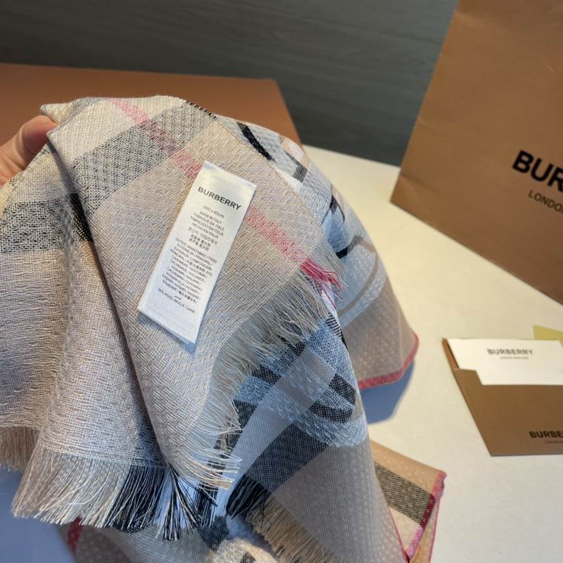 Burberry 70X200cm 100%羊绒 E (4)