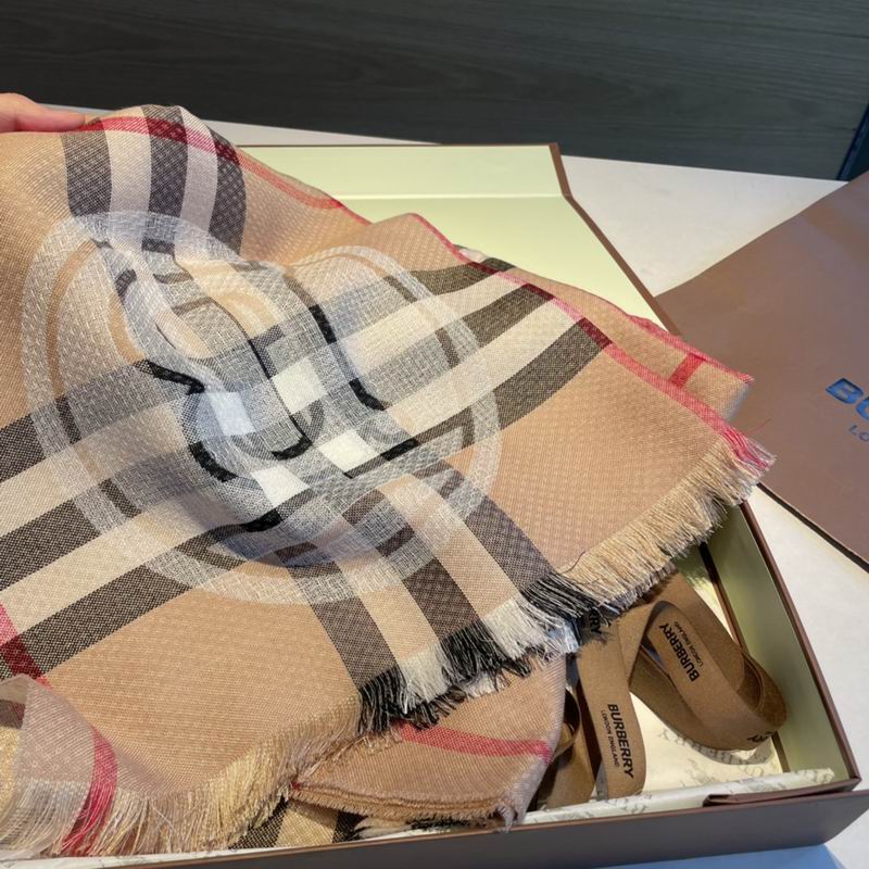 Burberry 70X200cm 100%羊绒 E (6)