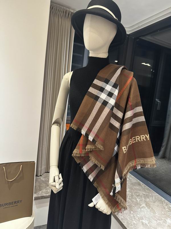 Burberry 70X220cm 51%绵羊毛 49%桑蚕丝 E (1)