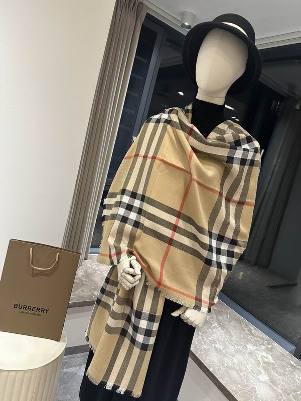 Burberry 70X220cm 51%绵羊毛 49%桑蚕丝 E (13)