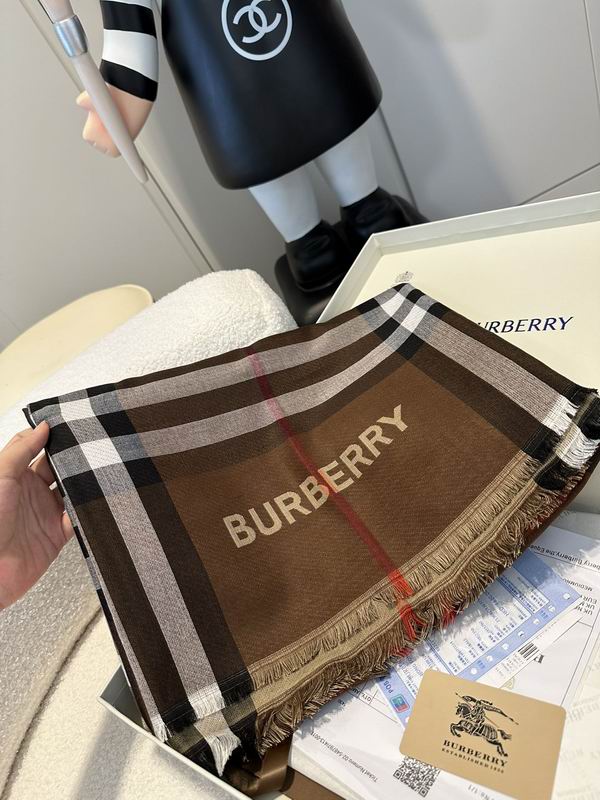Burberry 70X220cm 51%绵羊毛 49%桑蚕丝 E (5)