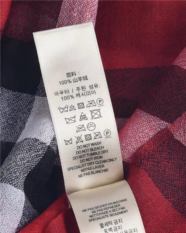 Burberry Scarf 100X200cm 100%羊绒 E27 (75)