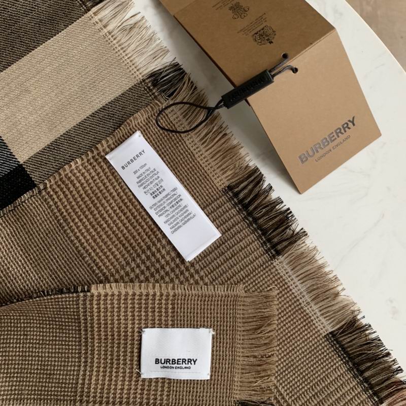 Burberry scarf 200X100cm 100羊绒 E (1)