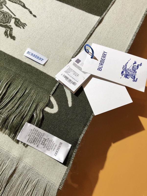 Burberry scarf 33X188cm 100羊毛 E (10)