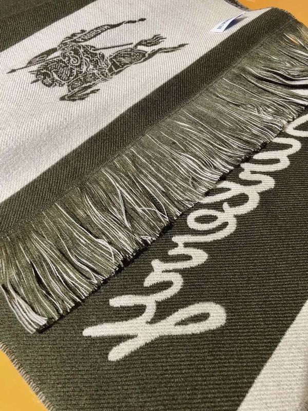 Burberry scarf 33X188cm 100羊毛 E (8)