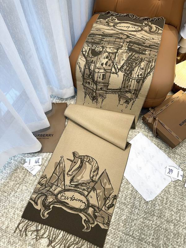 Burberry scarf 45X210cm E (1)