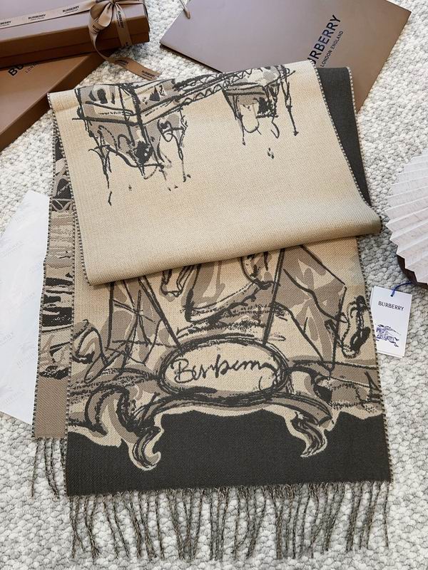 Burberry scarf 45X210cm E (5)