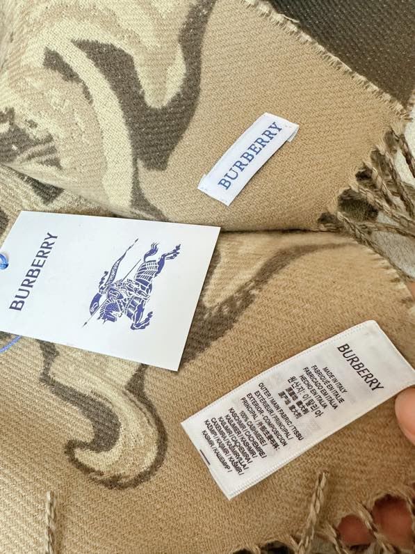 Burberry scarf 50X230cm 100%羊绒 E (8)