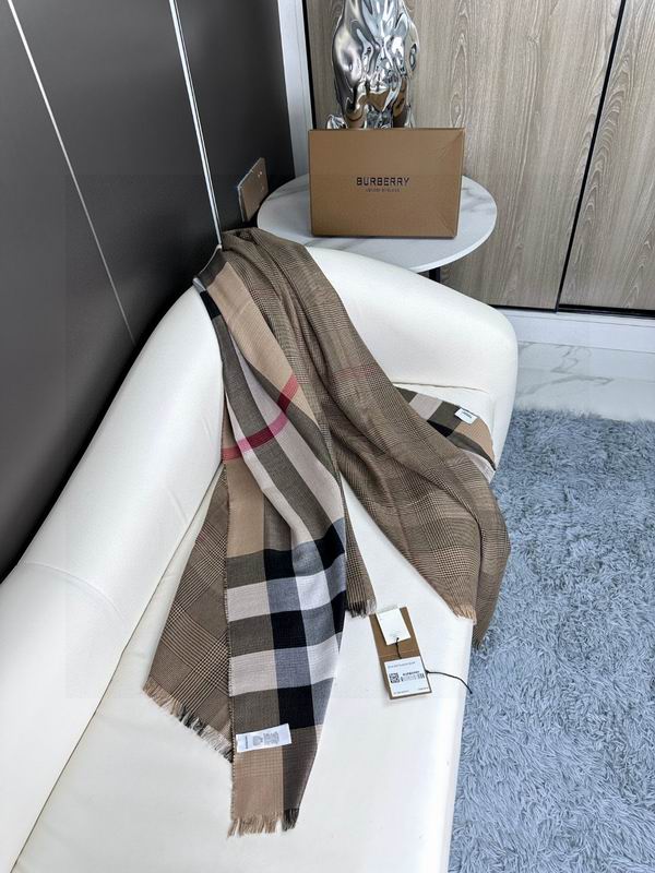 Burberry scarf 70X200cm 100%羊绒 E (2)