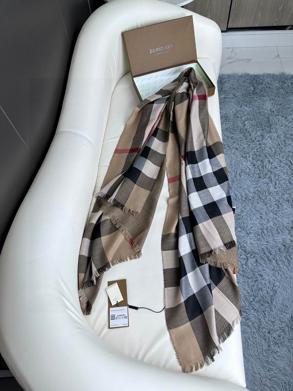 Burberry scarf 70X200cm 100%羊绒 E (4)