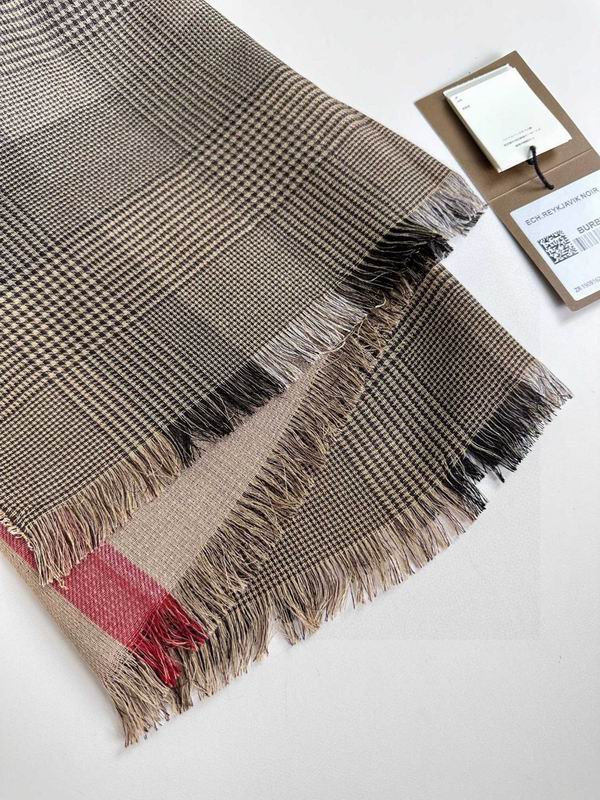Burberry scarf 70X200cm 100%羊绒 E (6)