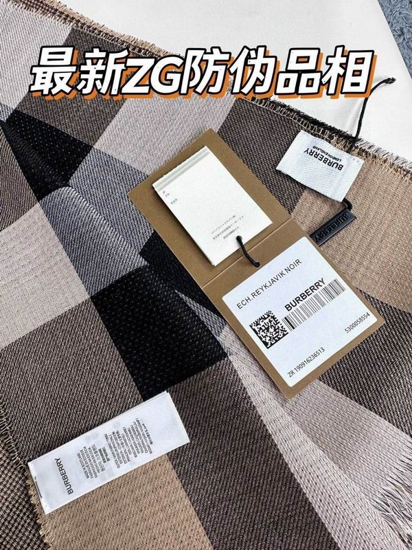 Burberry scarf 70X200cm 100%羊绒 E (7)