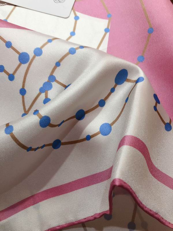 Chanel  silk scarf 90X90cm E (27)