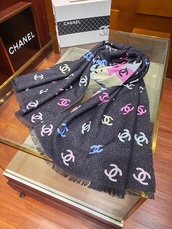 Chanel scarf 180X70cm E (13)