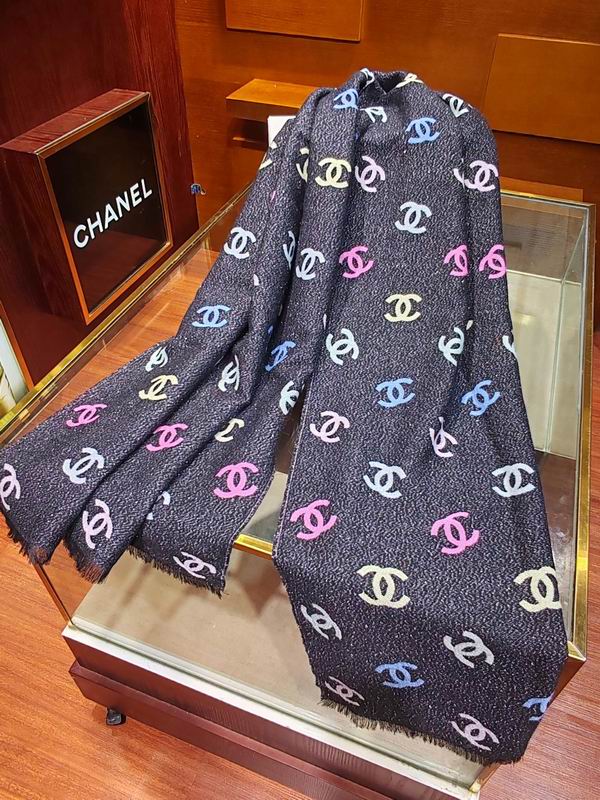 Chanel scarf 180X70cm E (14)