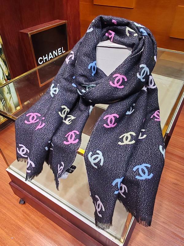 Chanel scarf 180X70cm E (15)