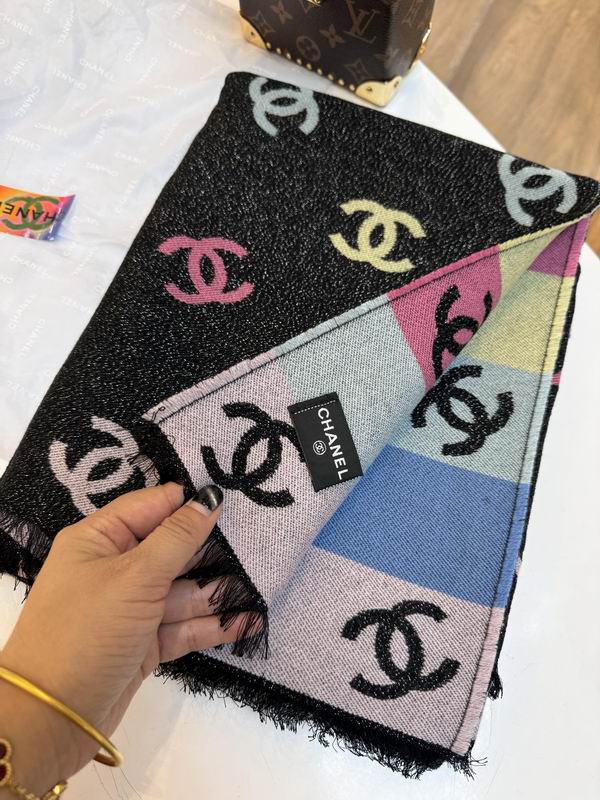 Chanel scarf 180X70cm E (4)