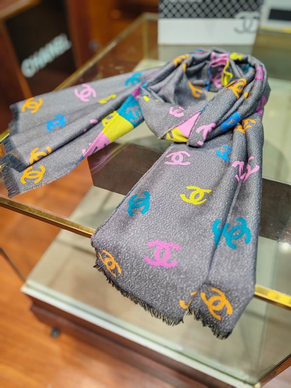 Chanel scarf 180X70cm E (5)