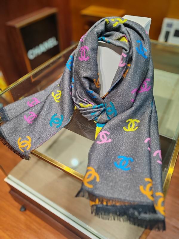 Chanel scarf 180X70cm E (6)