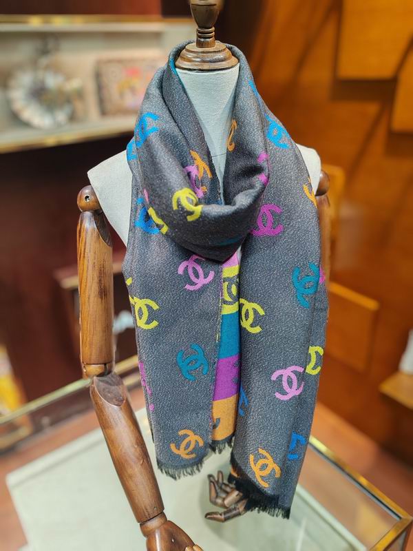 Chanel scarf 180X70cm E (8)