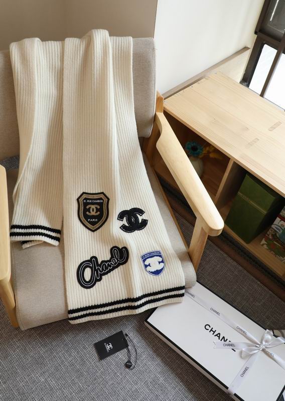 Chanel scarf 30X180cm E (10)