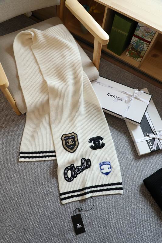 Chanel scarf 30X180cm E (13)