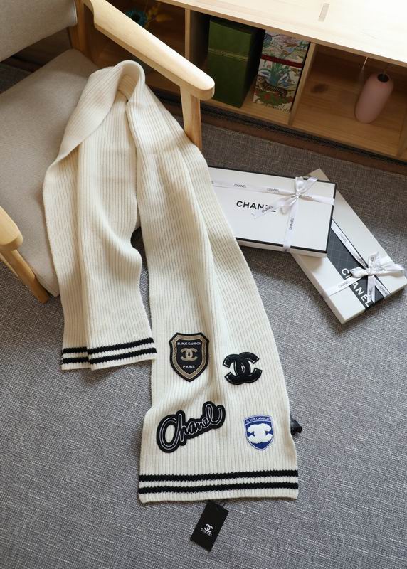 Chanel scarf 30X180cm E (14)