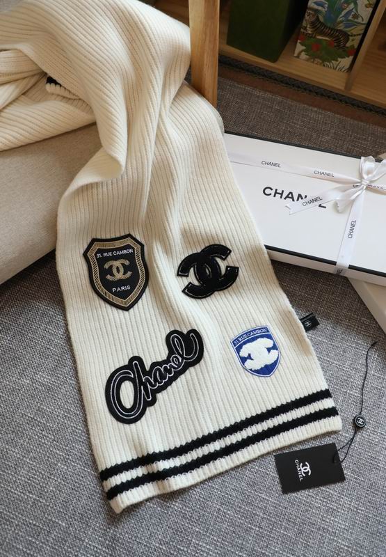 Chanel scarf 30X180cm E (15)