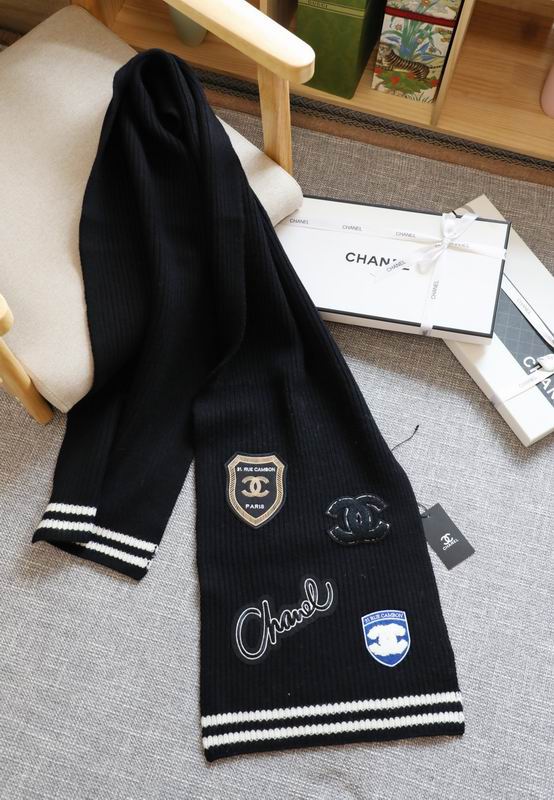 Chanel scarf 30X180cm E (2)