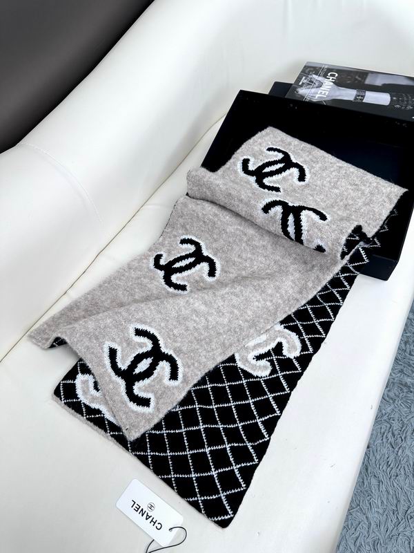 Chanel scarf 30X185cm E (11)