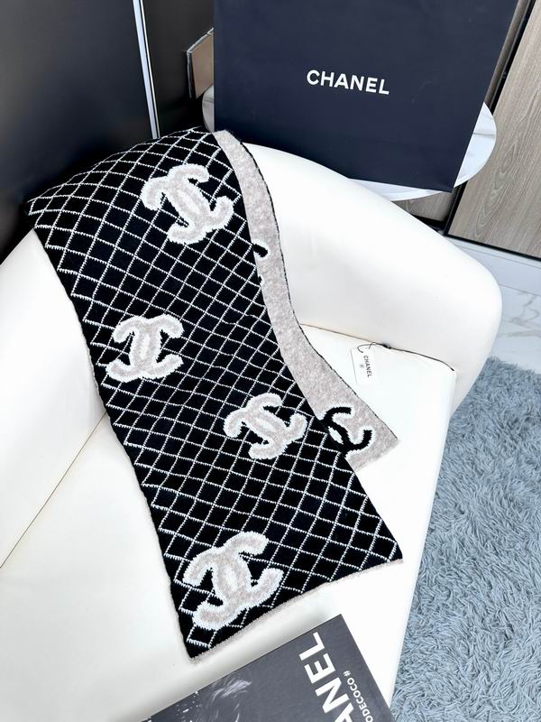 Chanel scarf 30X185cm E (12)