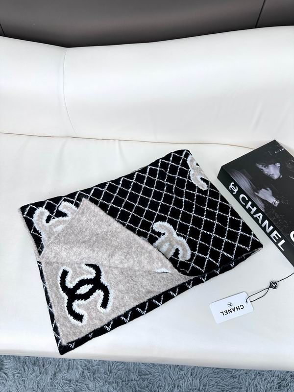 Chanel scarf 30X185cm E (13)