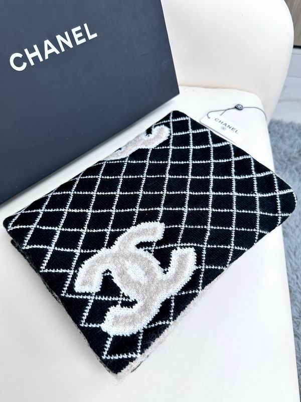 Chanel scarf 30X185cm E (14)