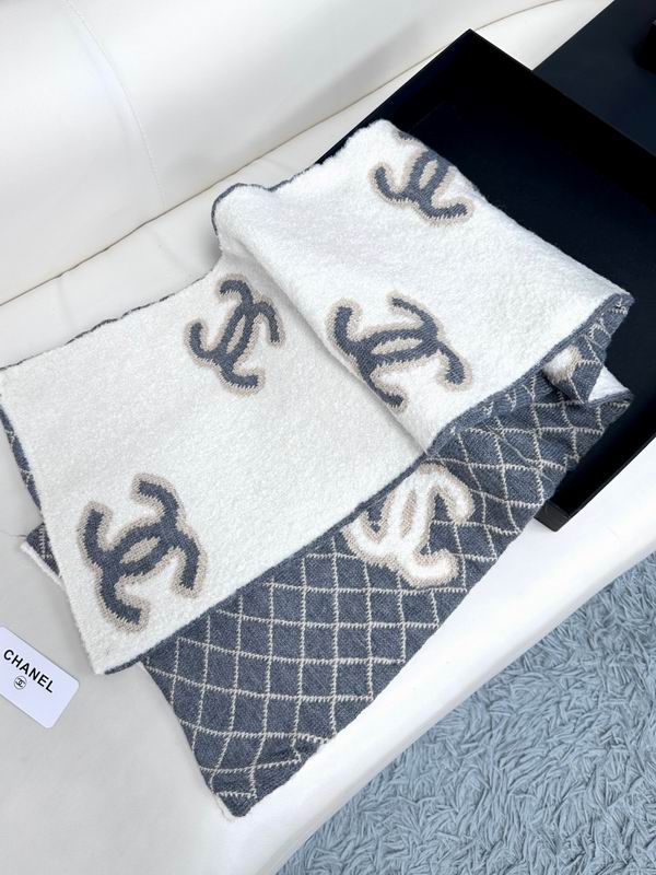 Chanel scarf 30X185cm E (18)